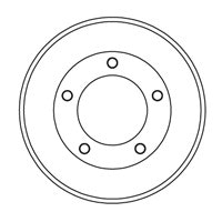 NF PARTS Bremžu trumulis NF1699194